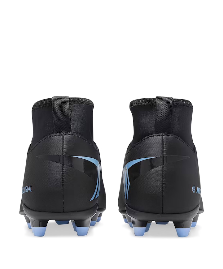 Jr Superfly 10 Club Fg/mg voetbalschoenen zwart