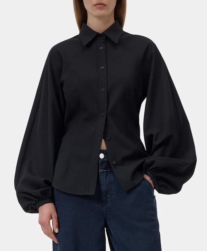 Dames blouse zwart