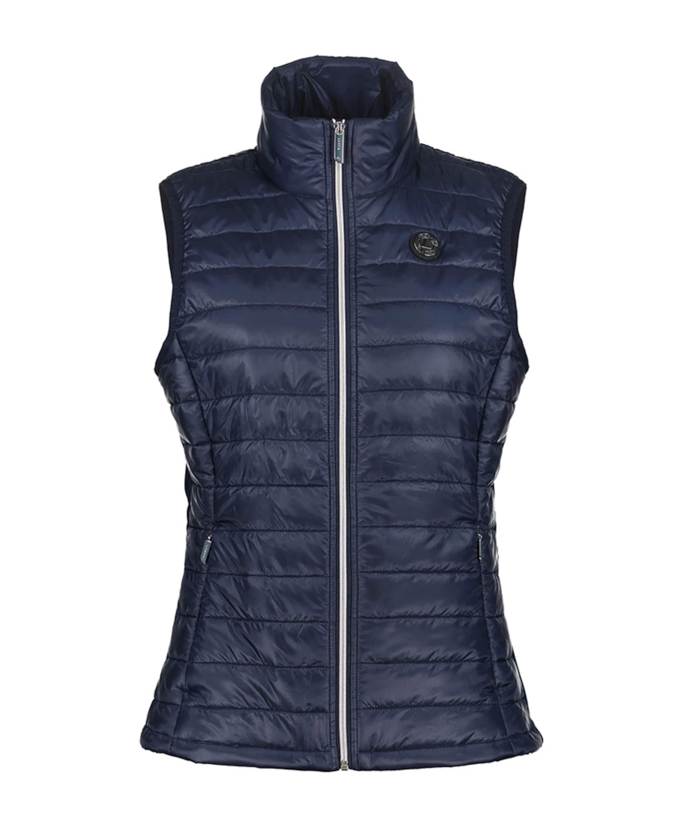 Dames bodywarmer blauw
