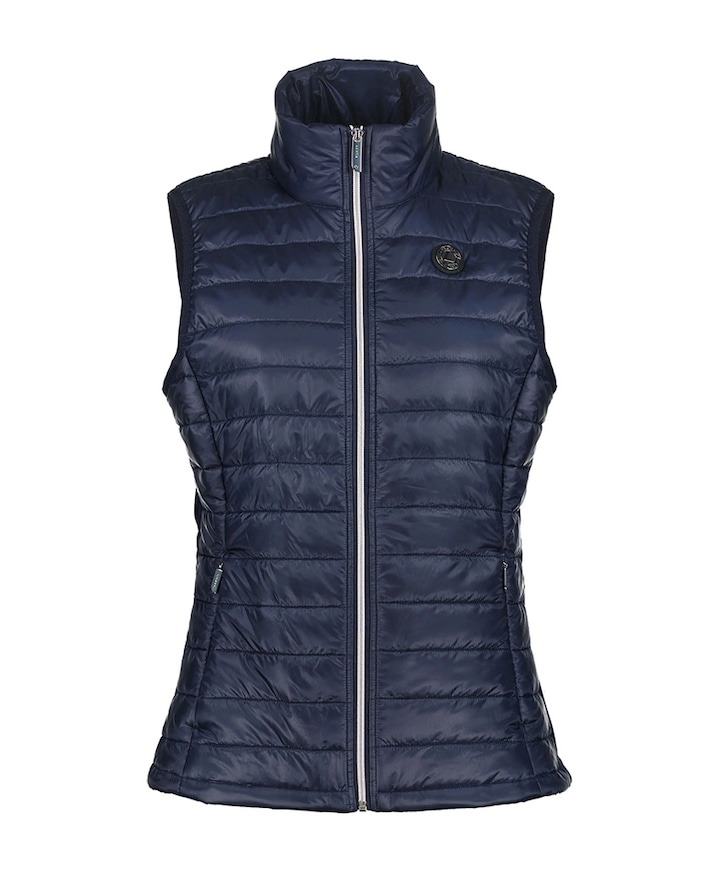 Dames bodywarmer blauw