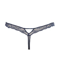 Dames string blauw