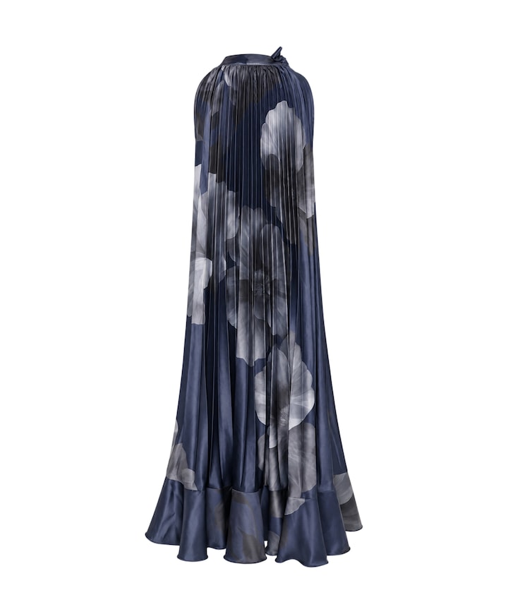 Dames jurk blauw