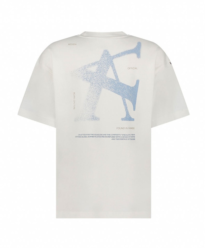 Heren T-shirt ecru