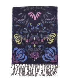 Dames sjaal blauw