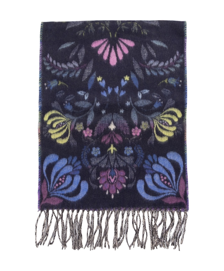 Dames sjaal blauw