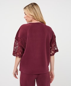 Dames sweater bordeaux
