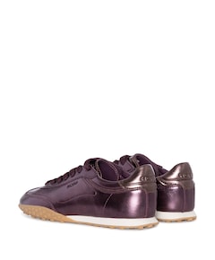 BRIDGE METALLICS dames sneakers bordeaux