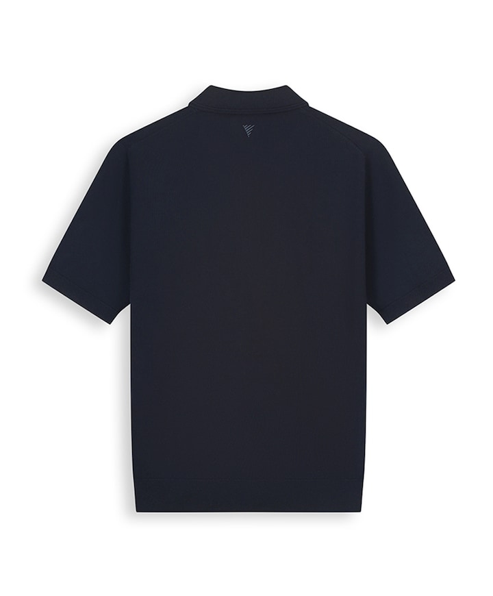 Heren polo blauw