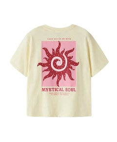 Meisjes T-shirt geel