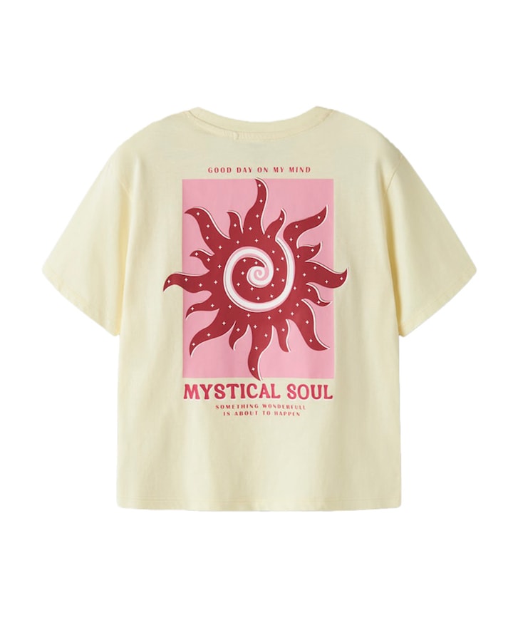 Meisjes T-shirt geel