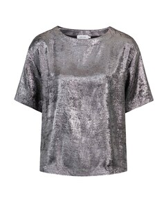 Dames t-shirt zilver