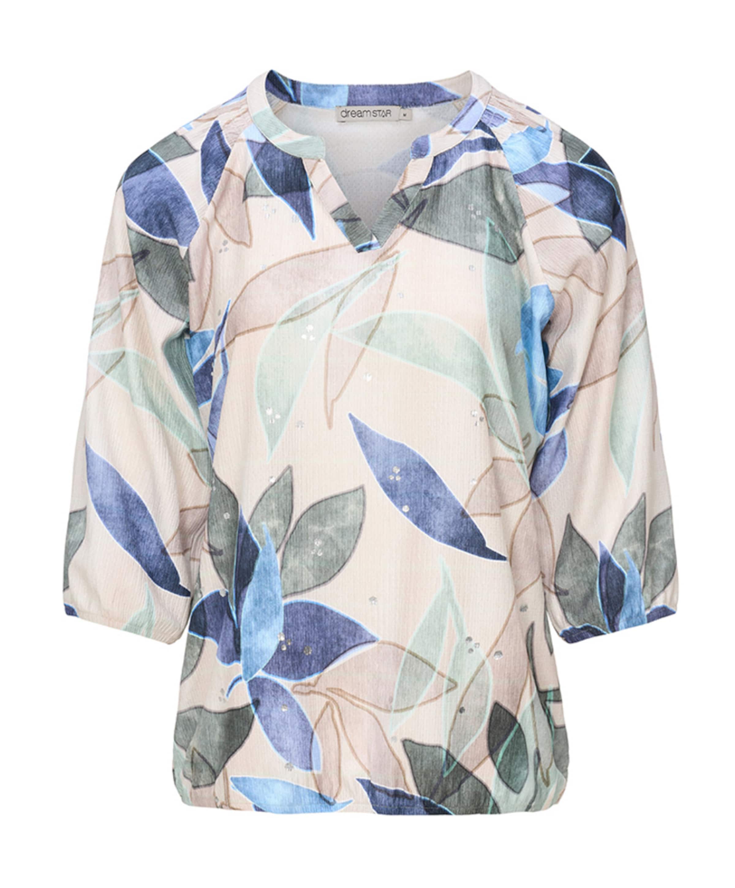 Dames longsleeve blauw