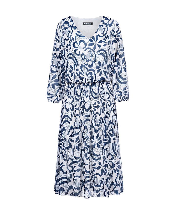 Dames jurk blauw