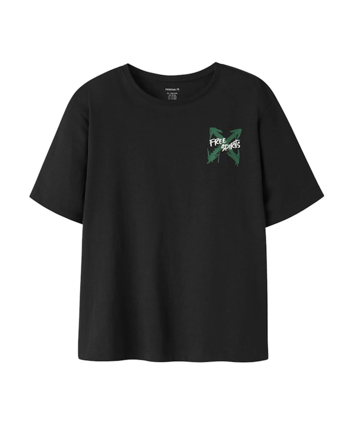 Jongens T-shirt zwart