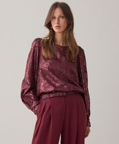 Blouse bordeaux