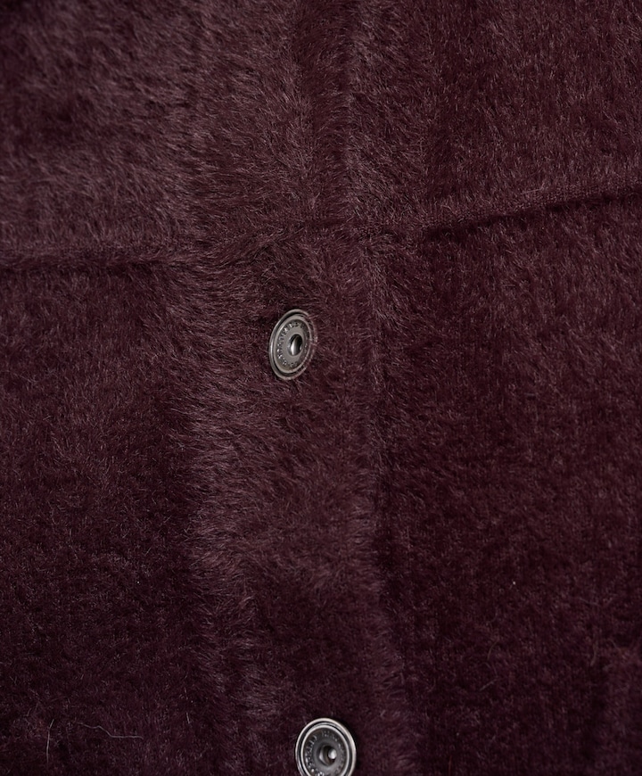 Dames vest bordeaux