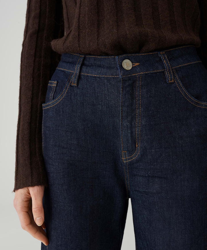 Miva bold dames jeans blauw