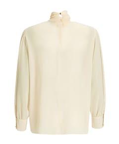 Dames blouse beige