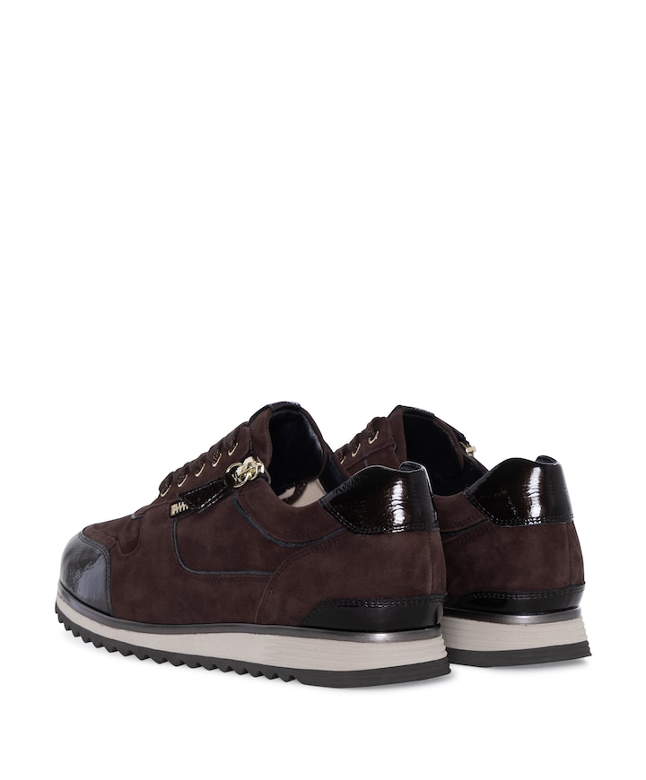 Roma dames sneakers bruin