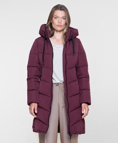 Dames jas bordeaux