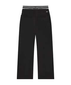 Sporty meisjes pantalon zwart