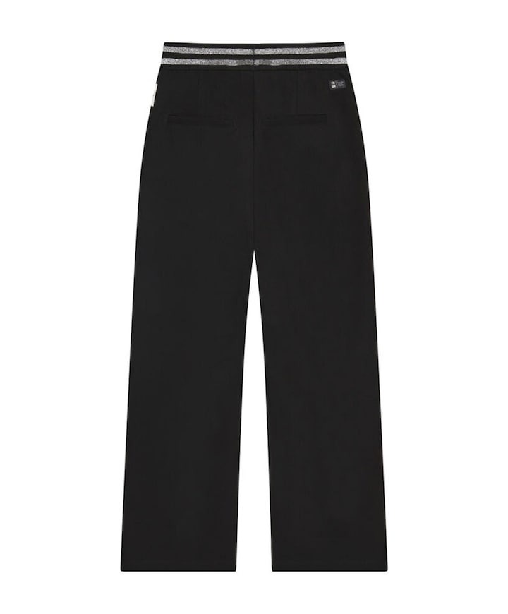 Sporty meisjes pantalon zwart