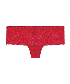 Dames short rood