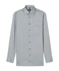 Heren overhemd lange mouw groen