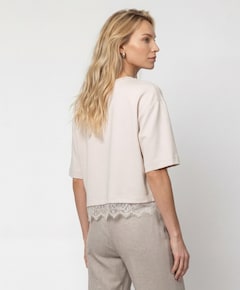 Dames T-shirt ecru