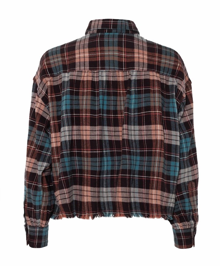 Dames blouse bordeaux