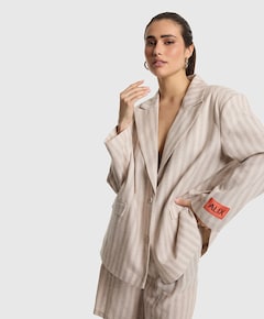 Dames blazer beige