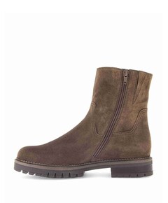 dames enkellaarzen bruin