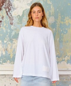 Dames longsleeve wit