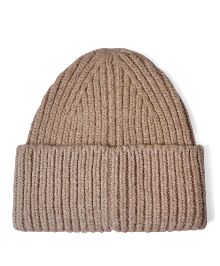 Dames muts beige