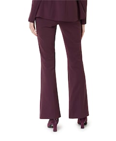 ONLPEACH MW FLARED PANT TLR NOOS dames broek rood
