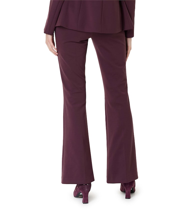 ONLPEACH MW FLARED PANT TLR NOOS dames broek rood
