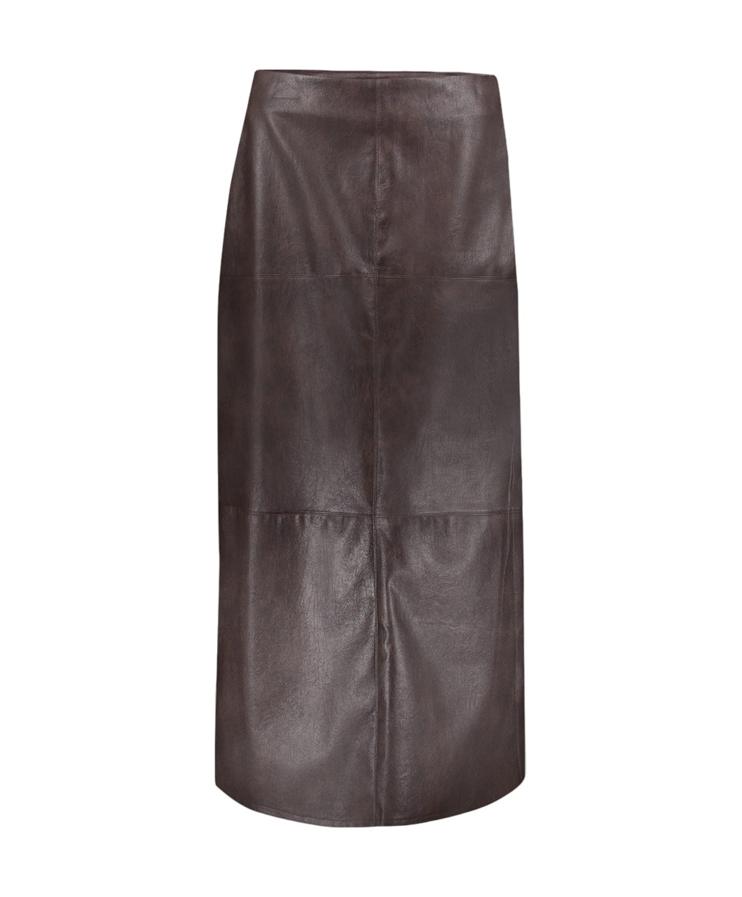Dames rok bruin