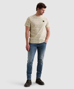 Heren T-shirt ecru