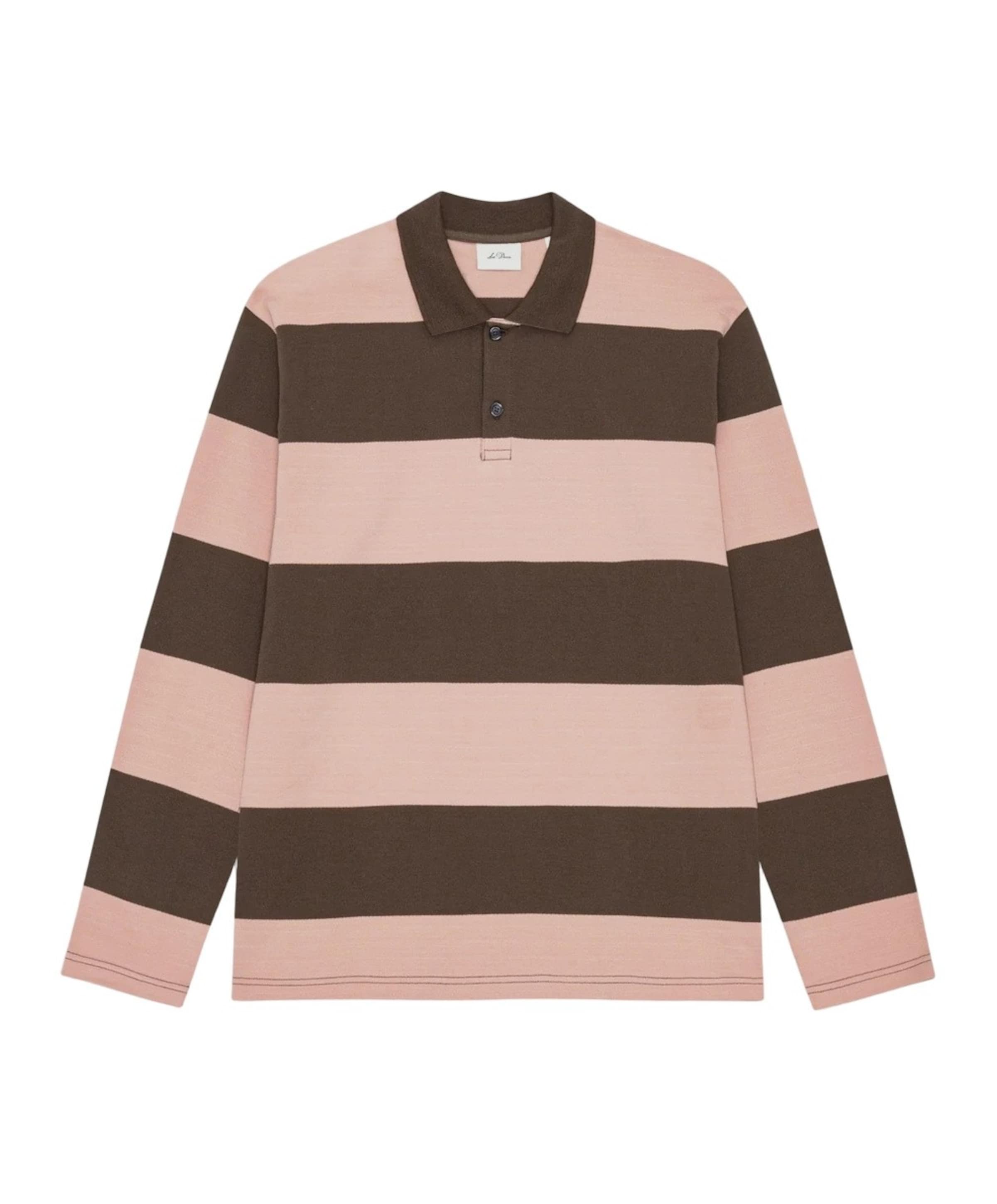 Heren polo bruin