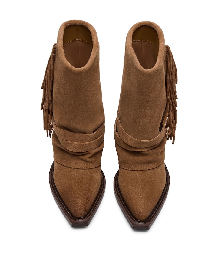Hadly dames laarzen beige