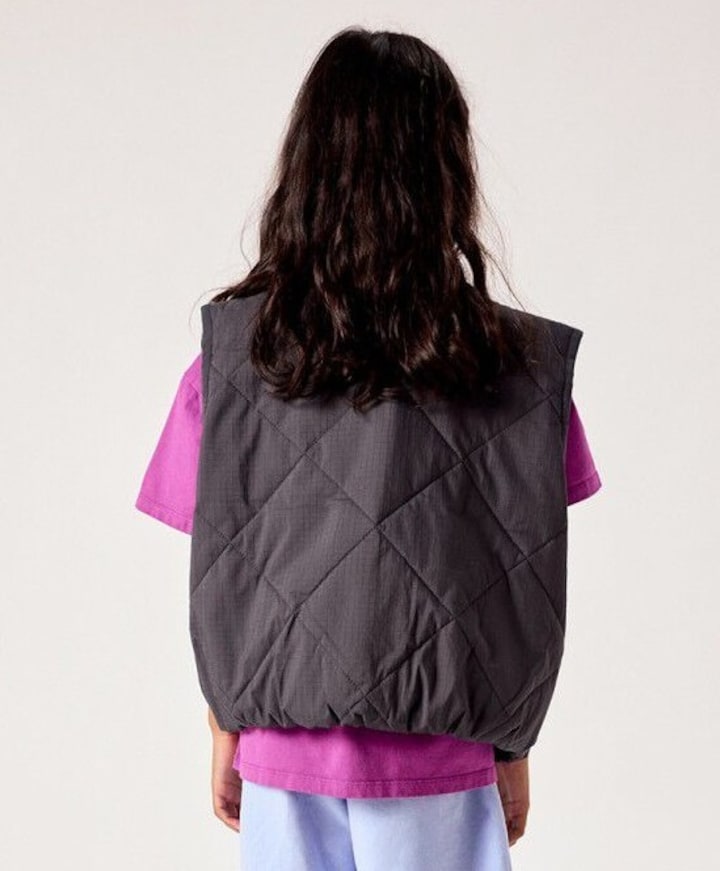 Uniseks gilet  grijs