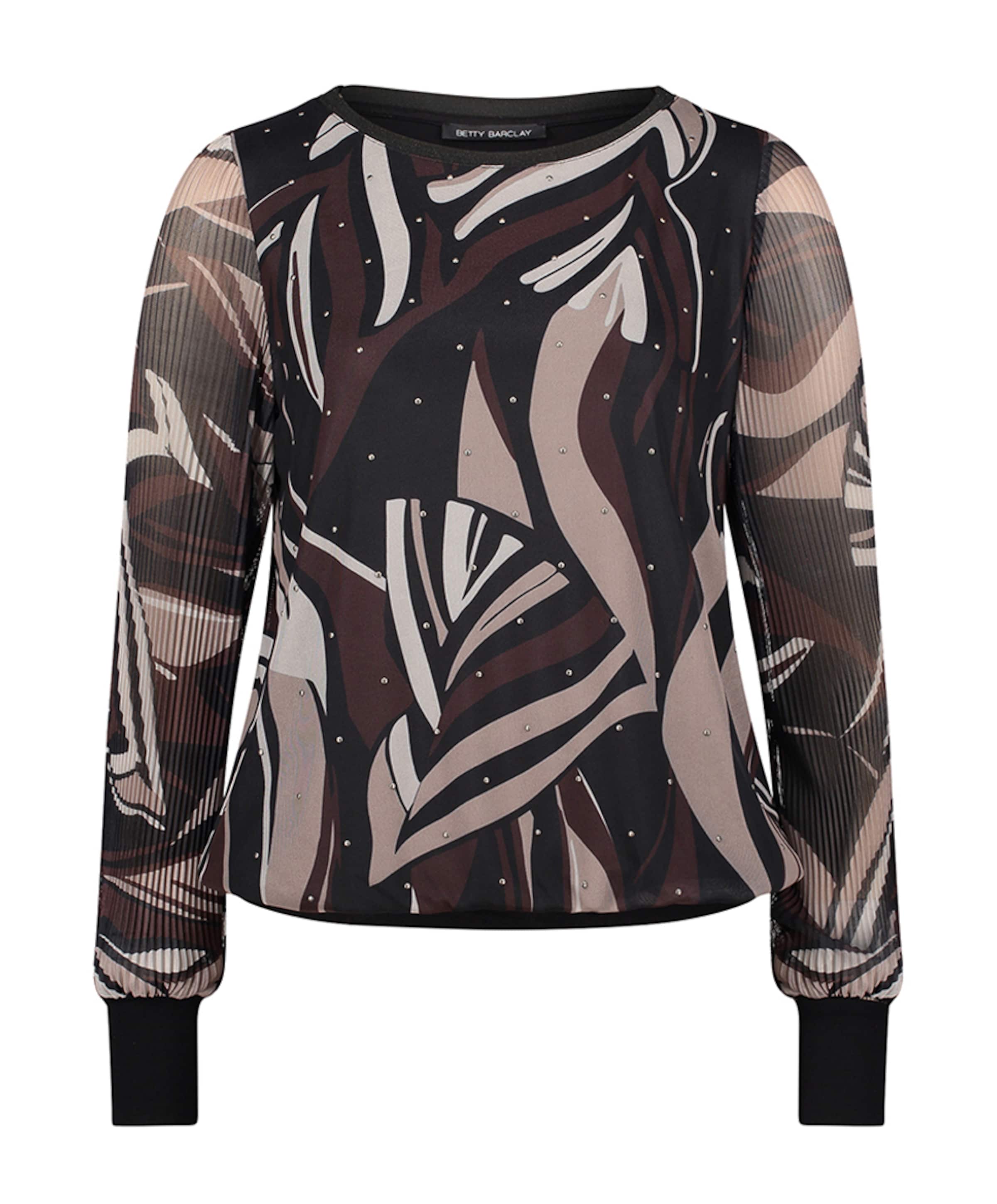 Dames longsleeve bruin