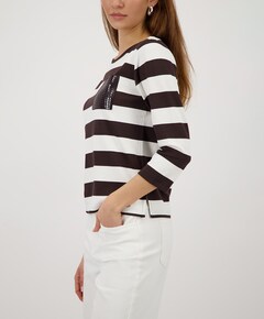 Dames longsleeve bruin