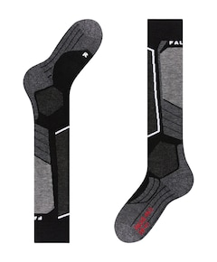Skisokken zwart