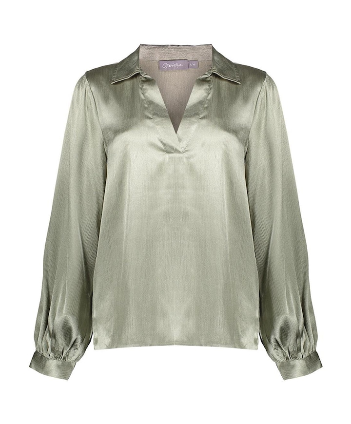 Dames blouse groen