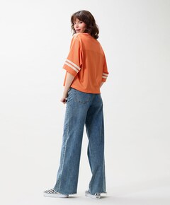 Dames T-shirt oranje