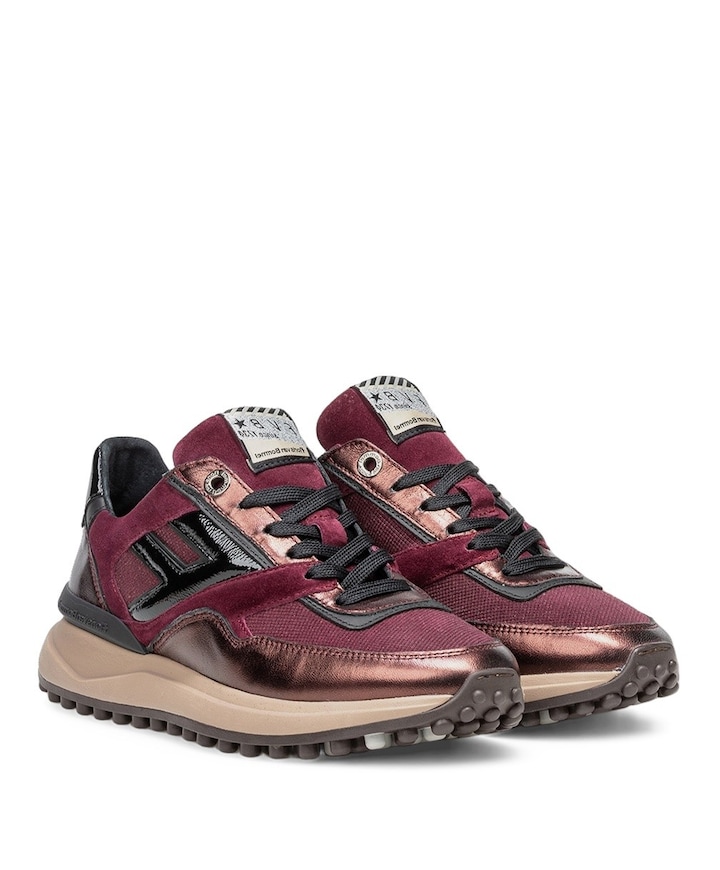 dames sneakers bordeaux