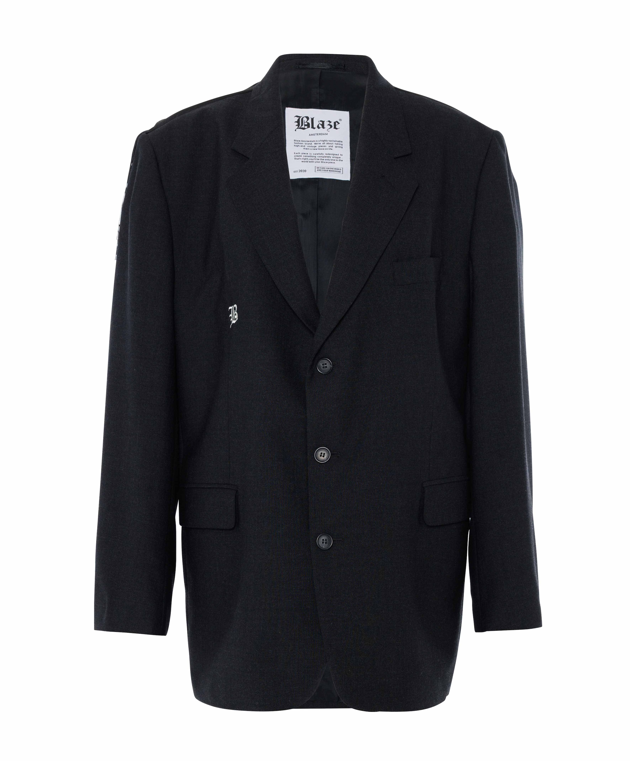 Dames blazer zwart