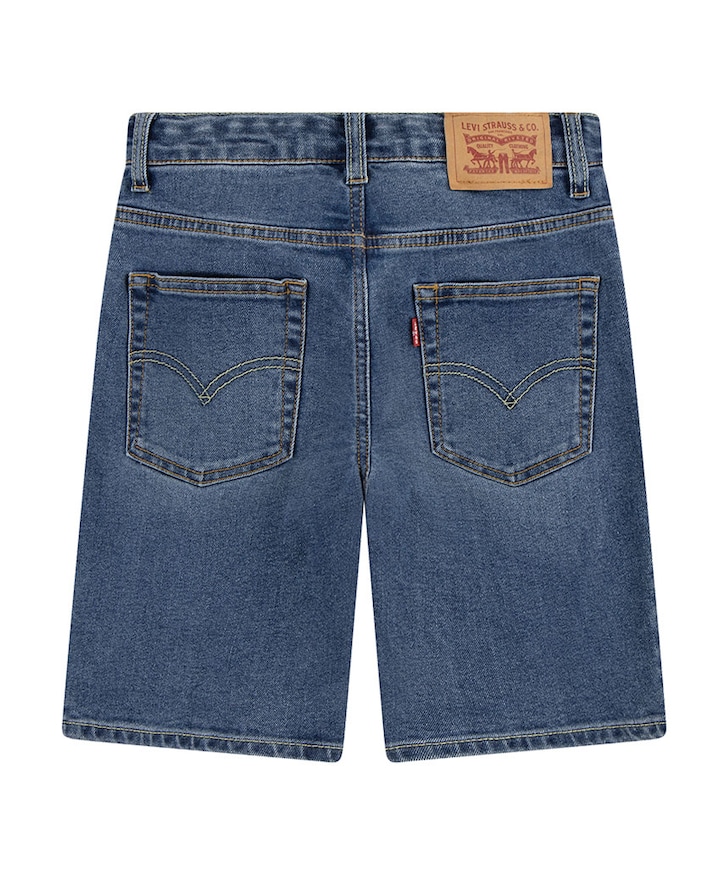 LVB New 511 slim fit denim short jongens korte broek blauw