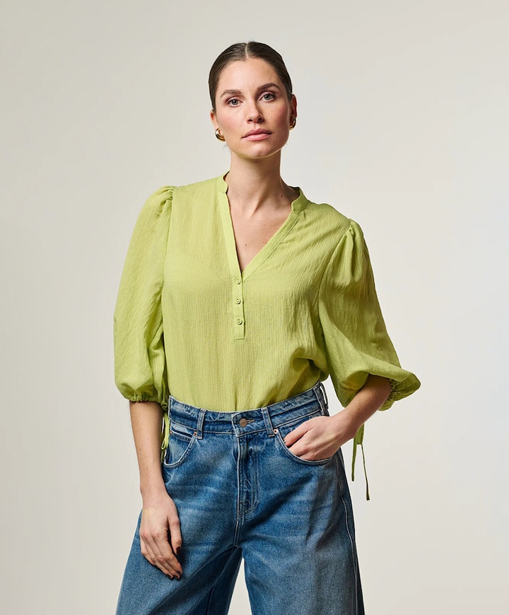 Dames blouse groen